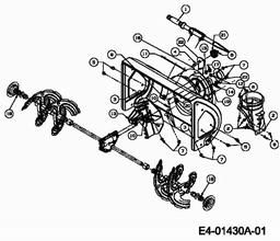 Troy-Bilt POLAR 5056 spare parts