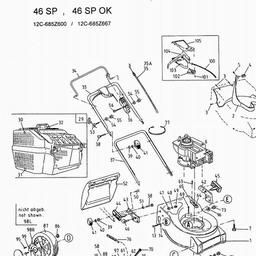 MOWMASTER (2001) 46SP / 12C-685Z600 spare parts