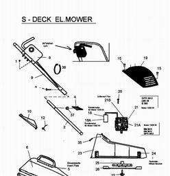 MTD OPTI 3812 spare parts