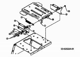 MTD 175/107 spare parts