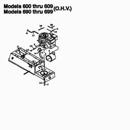 MTD H 165 spare parts