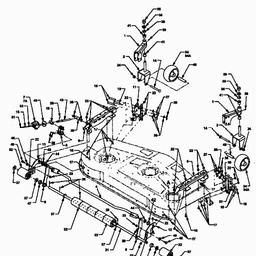 MTD 295 - 54"/137cm fÃ¼r Cub Cadet series 3000 spare parts