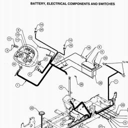 CUB CADET HDS2166/42 spare parts