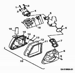 CUB CADET SP 50 spare parts