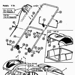MTD VERTIPLUS 34 spare parts