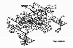 MTD 155/107 spare parts