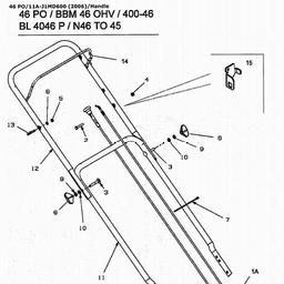 LAWNFLITE 46PO spare parts