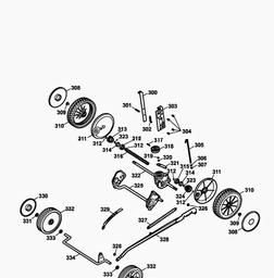 MTD 46 ESP spare parts