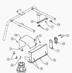 MTD mini RIDER 60 spare parts