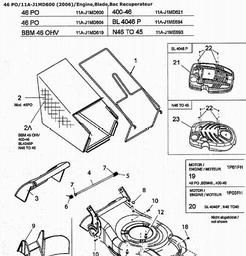 LAWNFLITE 46PO spare parts