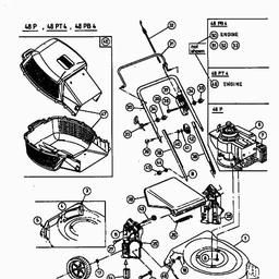 MTD 48 P spare parts
