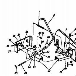 MTD 485 - 42"/107cm for 300, 400, 600 series to 1999 spare parts