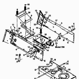 MTD EH/155 spare parts