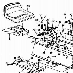MTD (1991) 131-686F611 spare parts