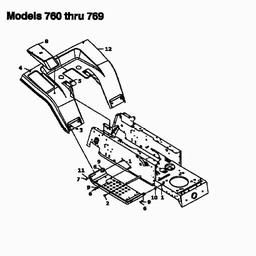 MTD 13/102 spare parts