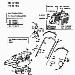 Yard-Man YM 5018 SP spare parts