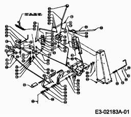 MTD PINTO spare parts