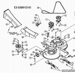 LAWNFLITE 703 GLT spare parts