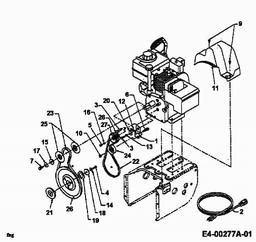 MTD 611 D spare parts