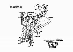 MTD P 155 spare parts