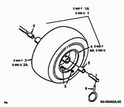 MTD E 640 F spare parts