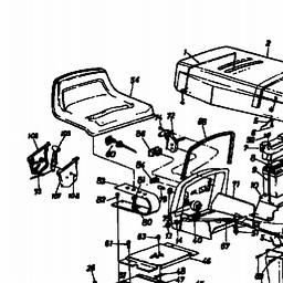 MTD SUPER 114 spare parts