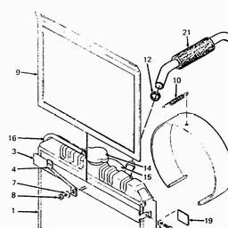 CUB CADET 1772 spare parts