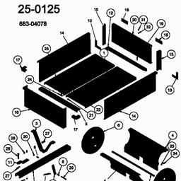 MTD 683-04078  (196-517-000) spare parts