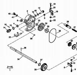 LawnFlite-Pro (2008) Shanks-448KJW spare parts