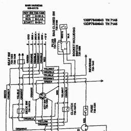 MTD E/165 spare parts