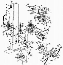 LAWNFLITE (1993) 24-685/689/243-685/689-611 POWER VAC spare parts
