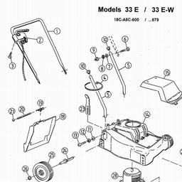 MOWMASTER (2000) 33E / 18C-A6C-600 spare parts