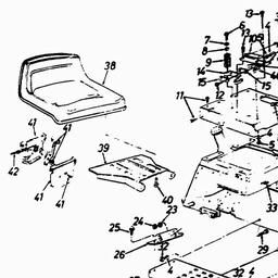 LAWNFLITE (1992) 142-859J611/829 spare parts