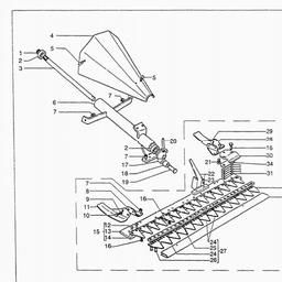 LawnFlite-Pro SICKLE MOWER PONY COMBY MODEL GC135 spare parts