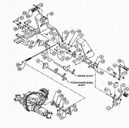 CUB CADET 2165 spare parts