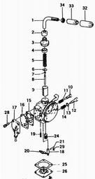 LAWNFLITE (1990) SUPER 160 spare parts