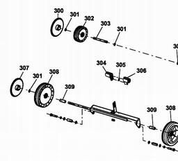 Wolf-Garten Campus 300 V spare parts