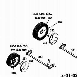 Wolf-Garten 2.42 ACN spare parts