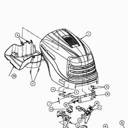 CUB CADET GT 1223 spare parts