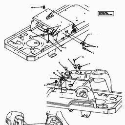 CUB CADET RZT-50 spare parts