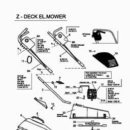 MTD 3813 E spare parts