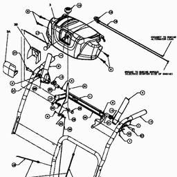 MTD E 640 F spare parts
