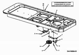 CUB CADET RZT-42 spare parts