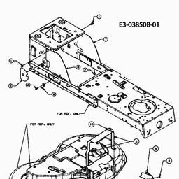 MTD LF 155 spare parts