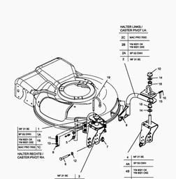 Yard-Man YM 6021 CK spare parts