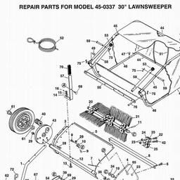 AGRIFAB 45-0337 (Lawnsweeper) spare parts