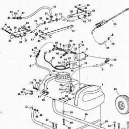 AGRIFAB 15 GALLON SPRAYER 45-0292 spare parts