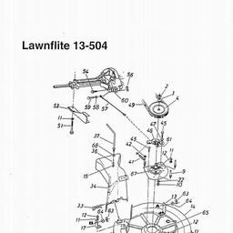 LAWNFLITE (1997) 19-093 Multch kit spare parts