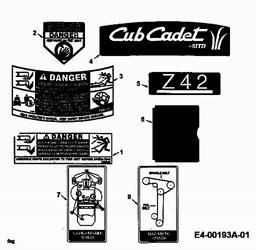 White 42 Z spare parts