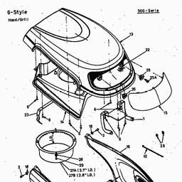 White RD 516 N spare parts